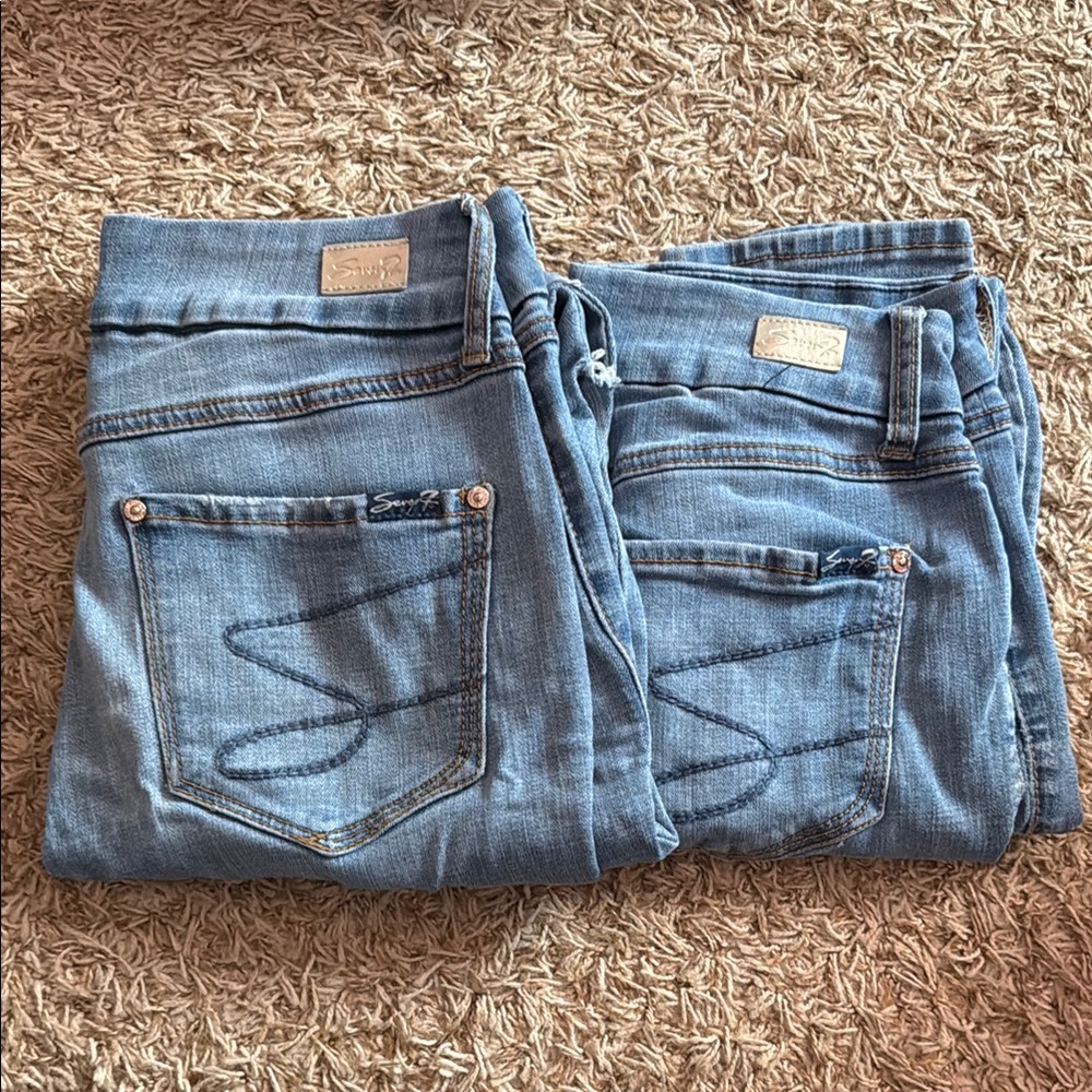 Bundle of 2 Size 6 Ripped Skinny Jeans